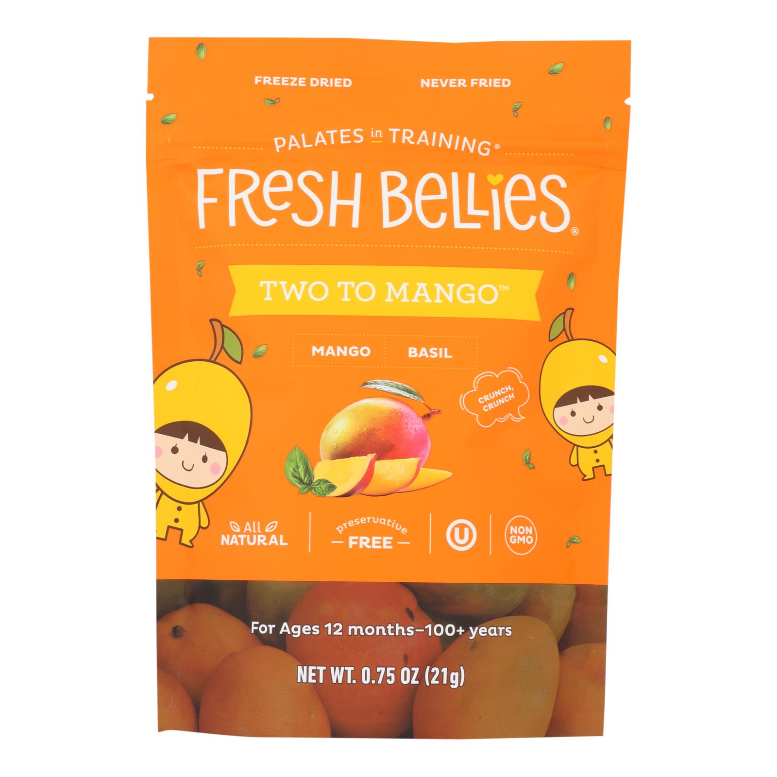 Fresh Bellies Inc. - Toddler Treat Two To Mango - 6개 묶음상품 - .75 OZ