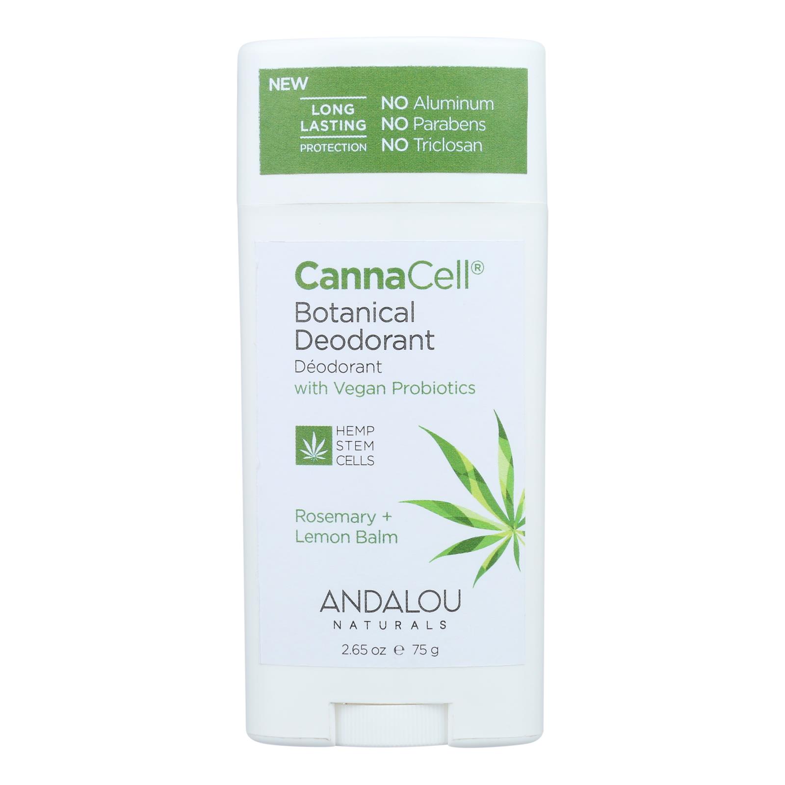 Andalou Naturals - Deodorant Cnacll Rsemry/lembal - 1 Each - 2.65 OZ