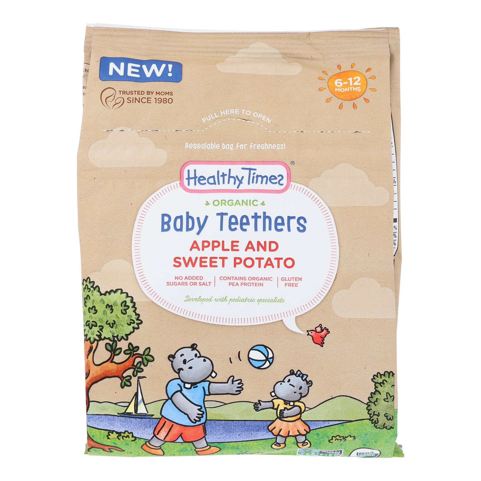 Healthy Times - Teethers Sweet Pot Appl - Case of 6 - 1.7 OZ