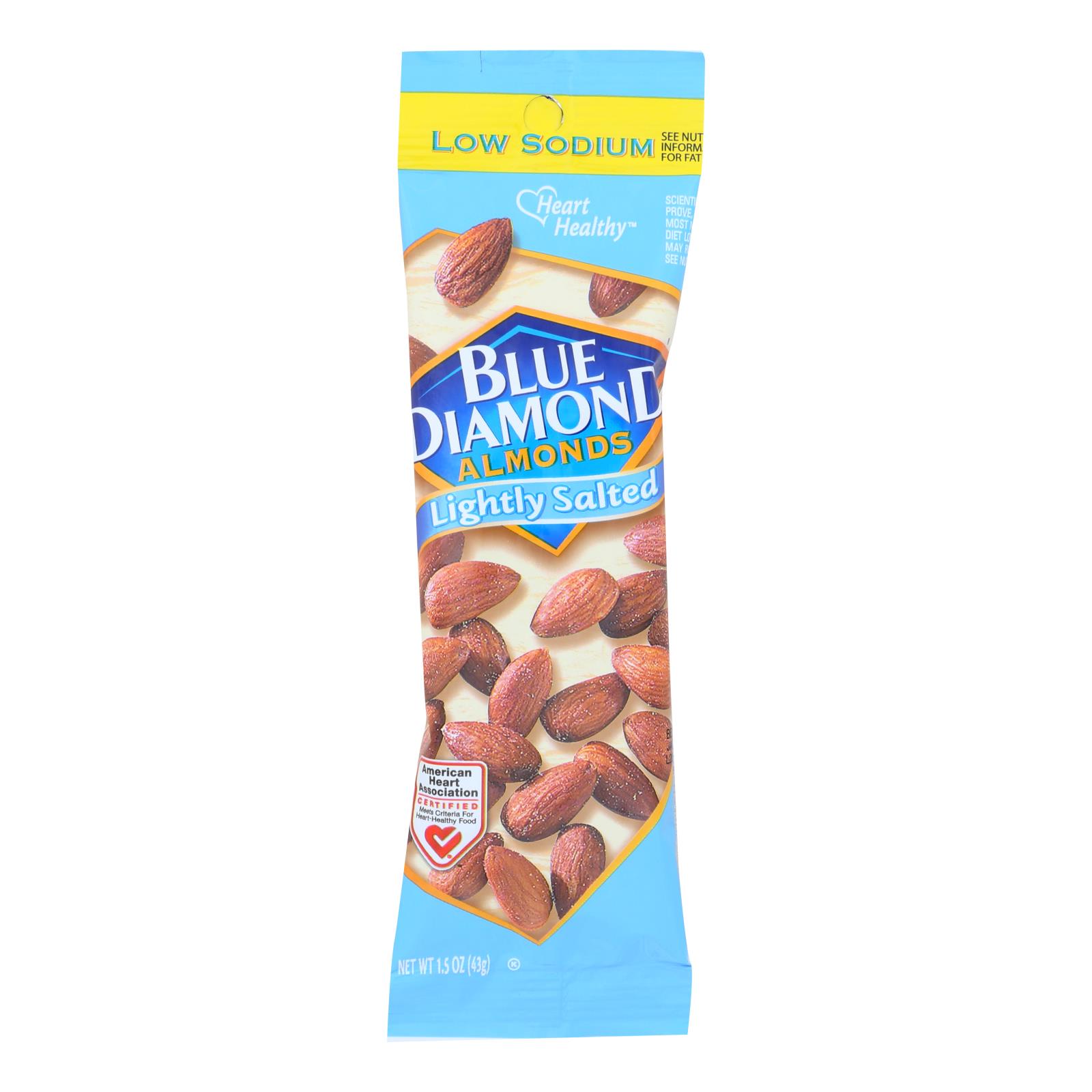 Blue Diamond Lightly Salted Almonds - 12개 묶음상품 - 1.5 OZ