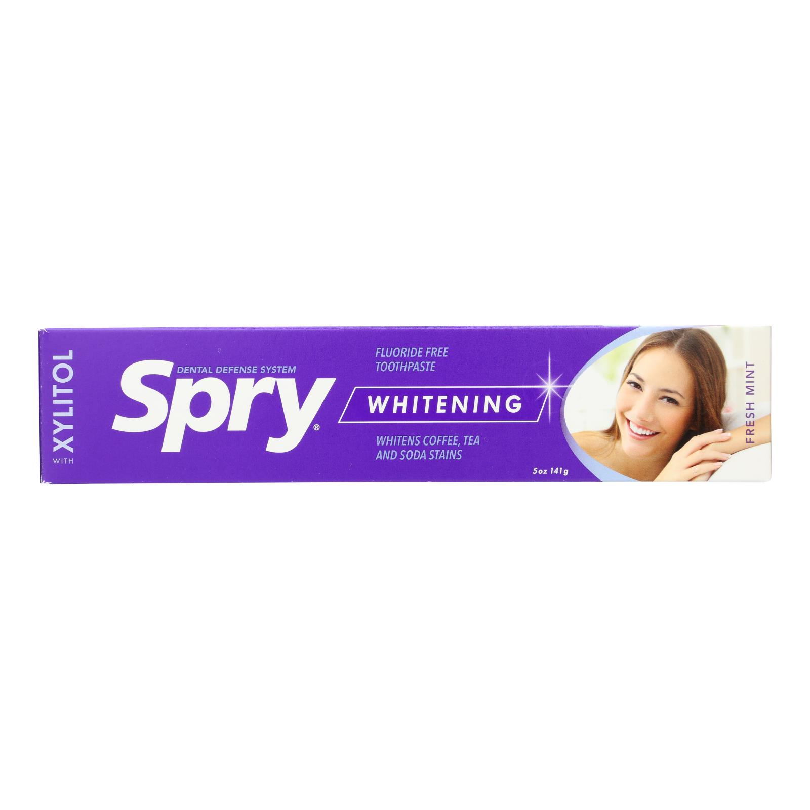 Spry - Tpaste Whitening - 1 Each - 5 OZ