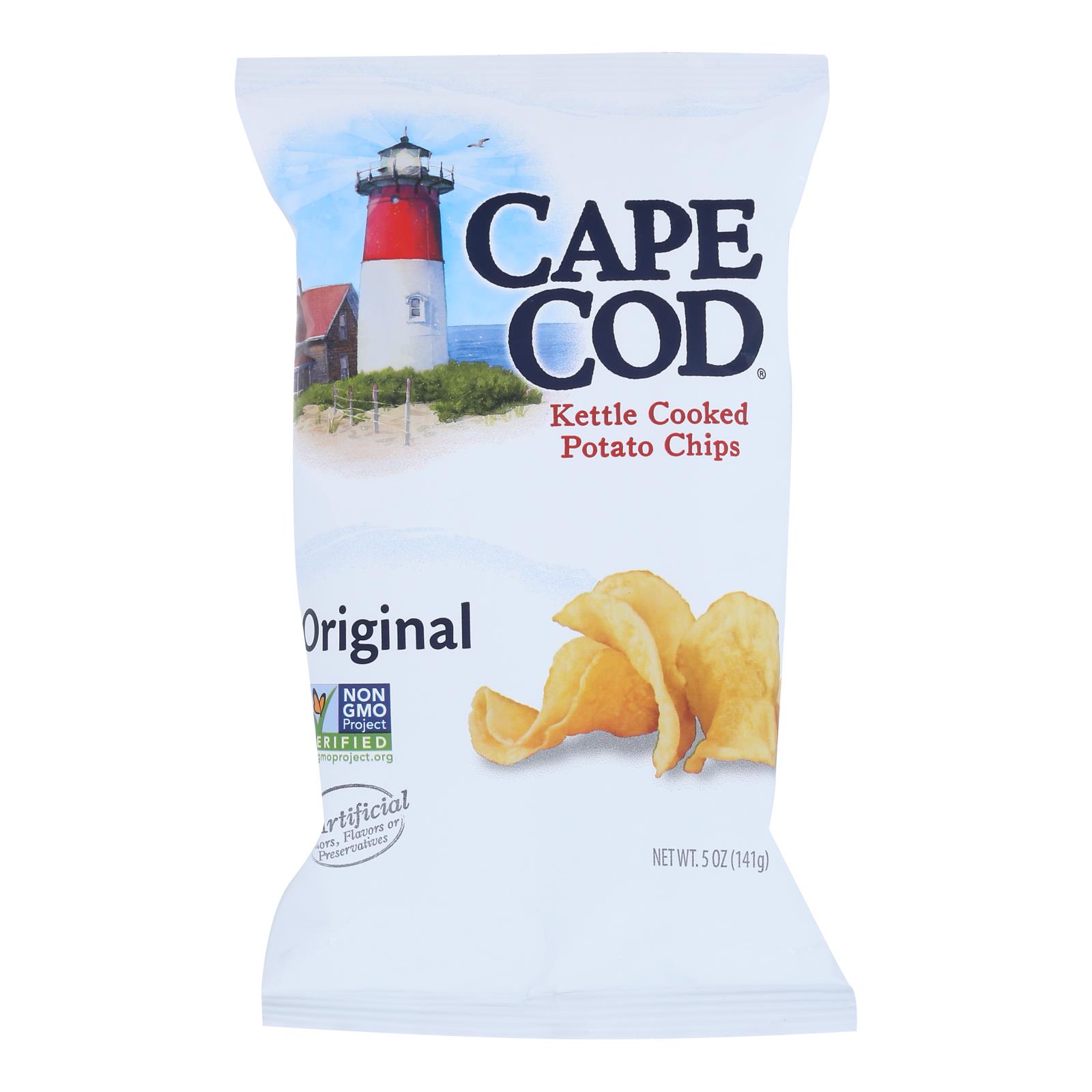Cape Cod Kettle Cooked Potato Chips - 8개 묶음상품 - 5 OZ