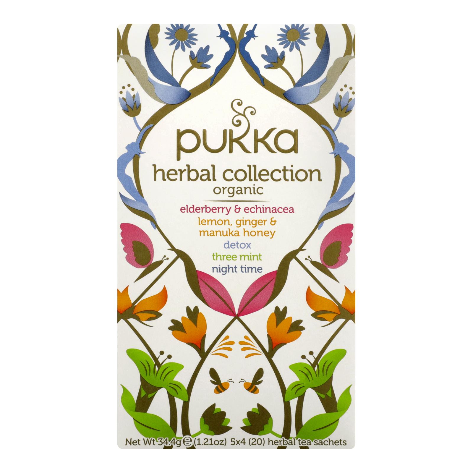 Pukka Herbal Teas - Tea Herbal Collection - 6개 묶음상품 - 20 CT