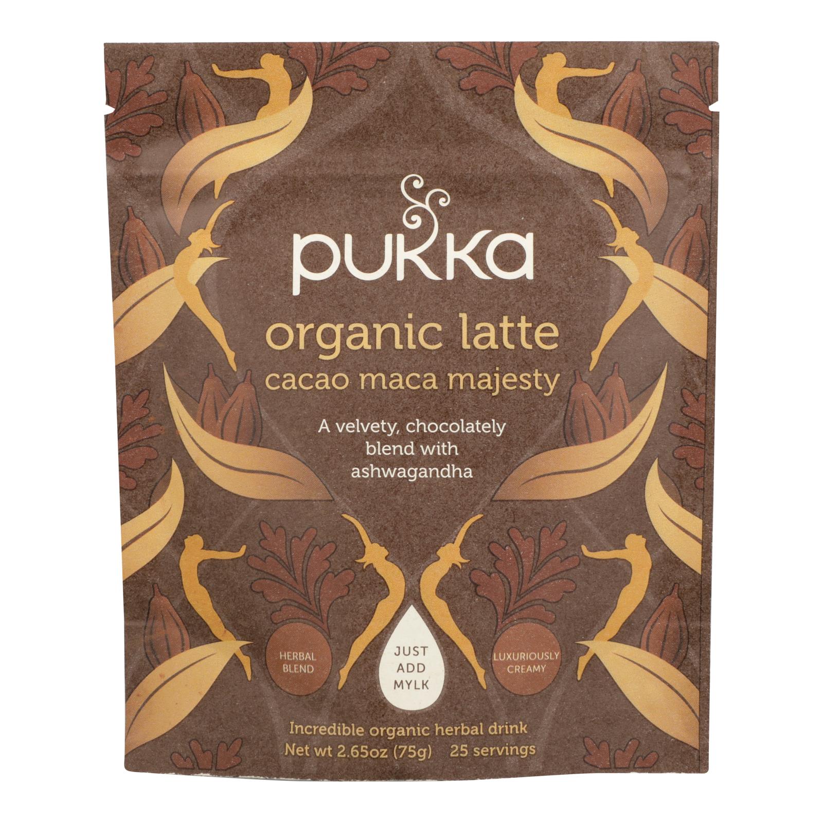 Pukka Herbal Teas - Latte Cacao Maca Mjty - 4개 묶음상품 - 2.65 OZ