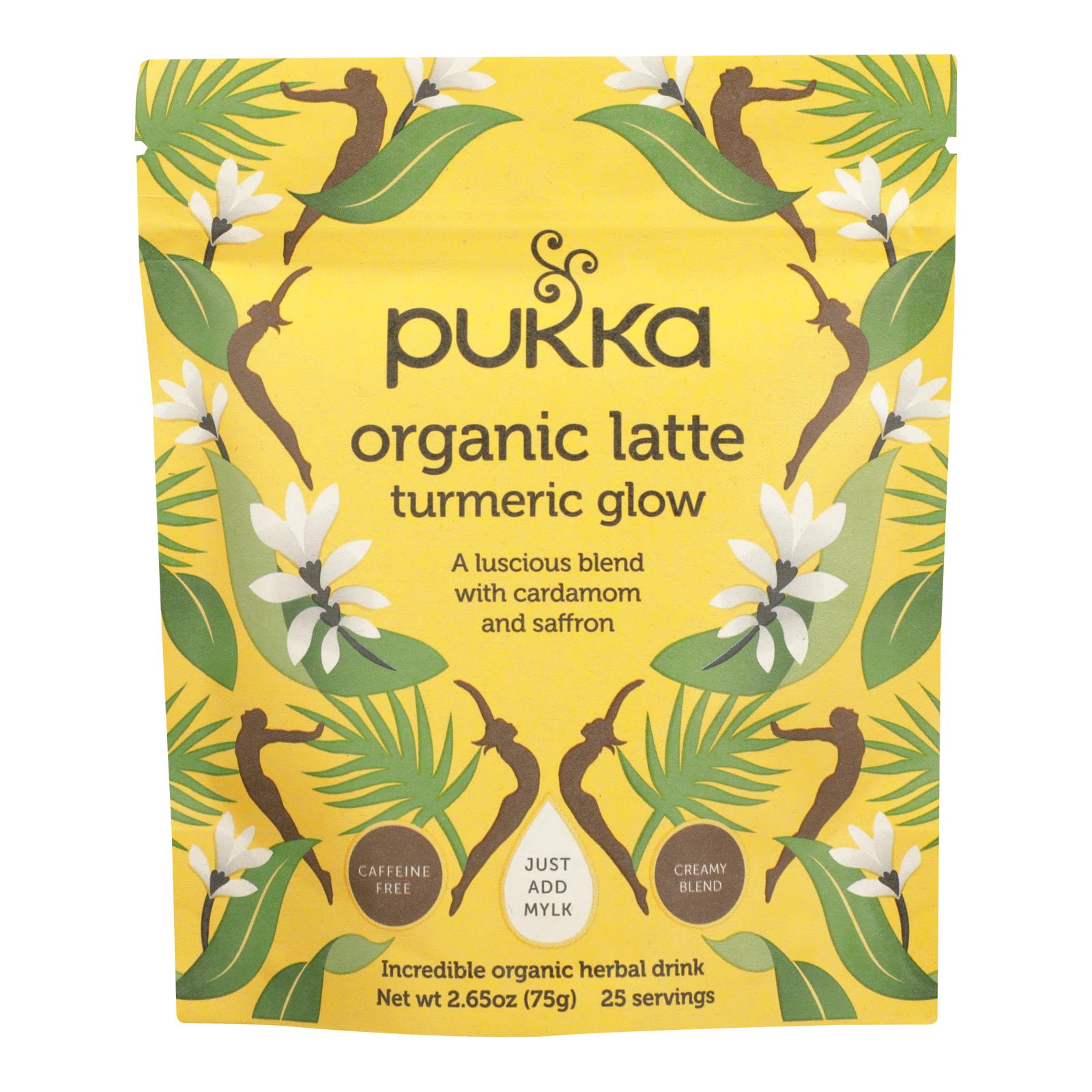 Pukka Herbal Teas - Latte Turmeric Glow - 4개 묶음상품 - 2.65 OZ