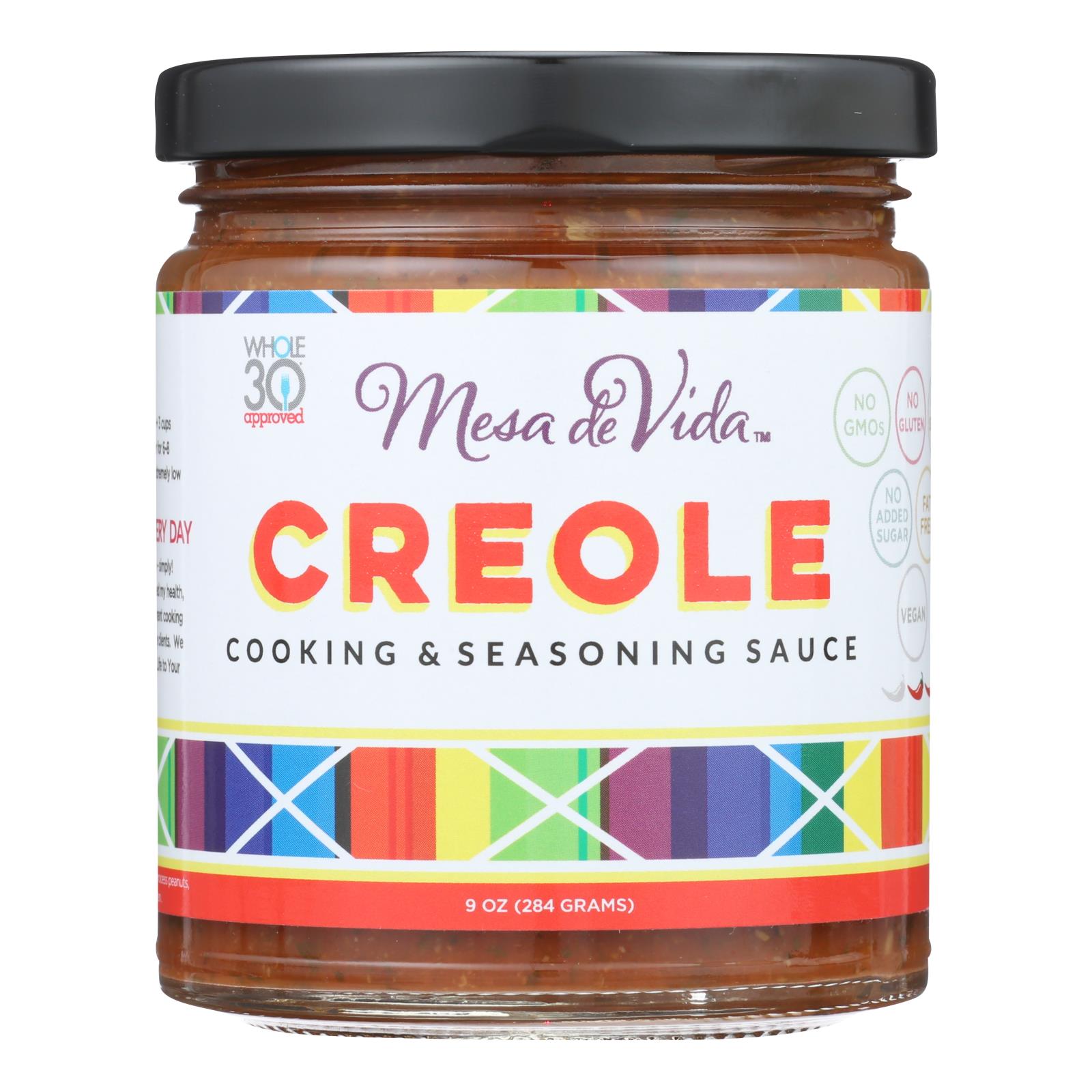 Mesa De Vida - Cookng Sauce Creole Gourmet - 6개 묶음상품-9 OZ