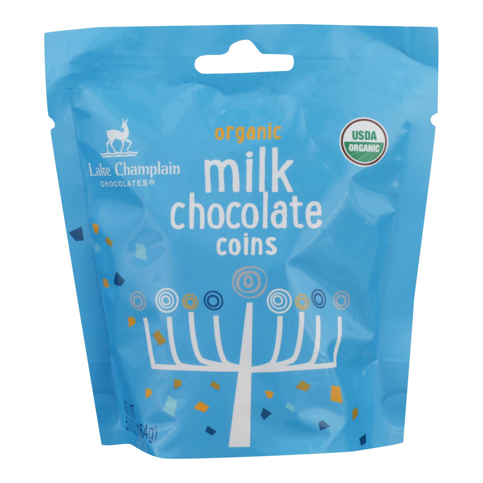 Lake Champlain Chocolates - Milk Chocolate Coin Hanukka - 12개 묶음상품 - 5.8 OZ