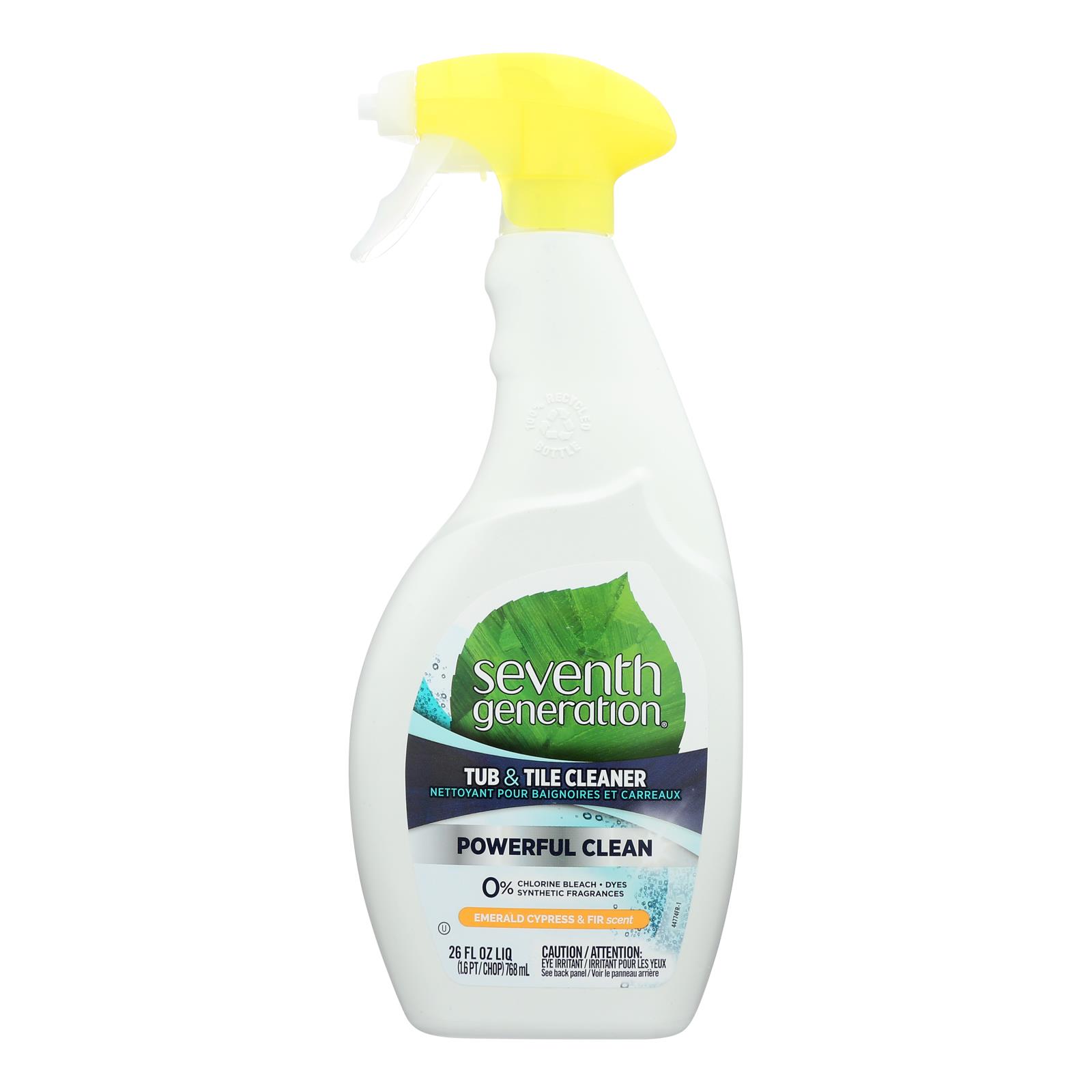 Seventh Generation - Cleaner Tub&tile Cyprus Fir - Case of 8 - 26 FZ