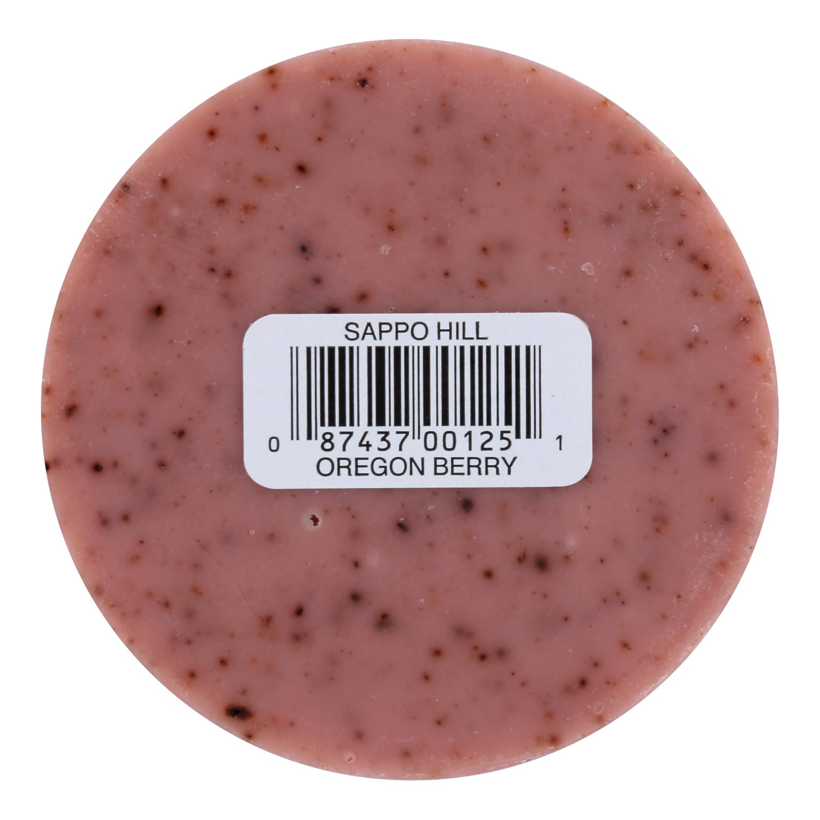 Sappo Hill Soapworks - Gly Cream Soap Oregon Berry - 12개 묶음상품 - 3.5 OZ