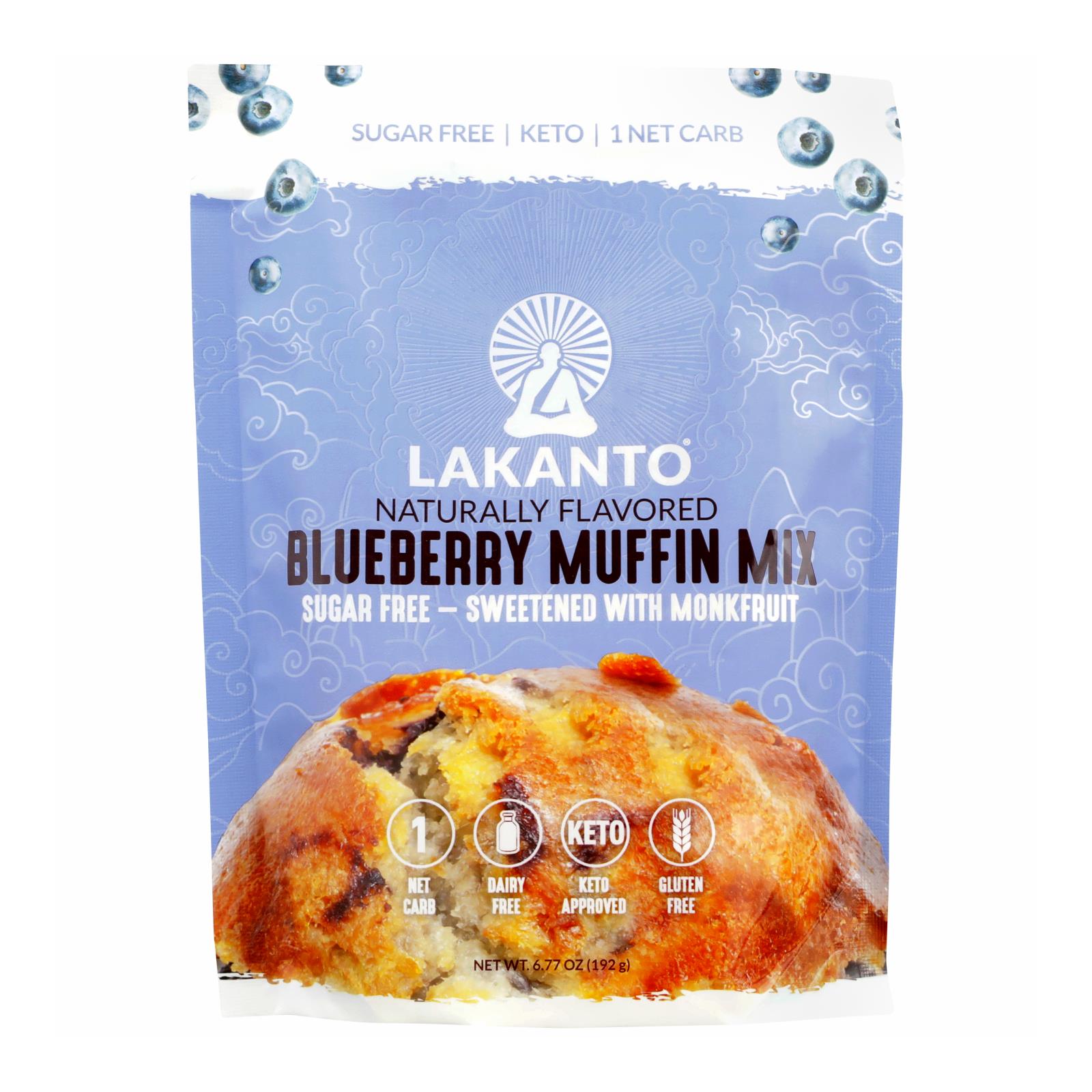 Lakanto - Muffin Mix Blueberry - 8개 묶음상품-6.77 OZ