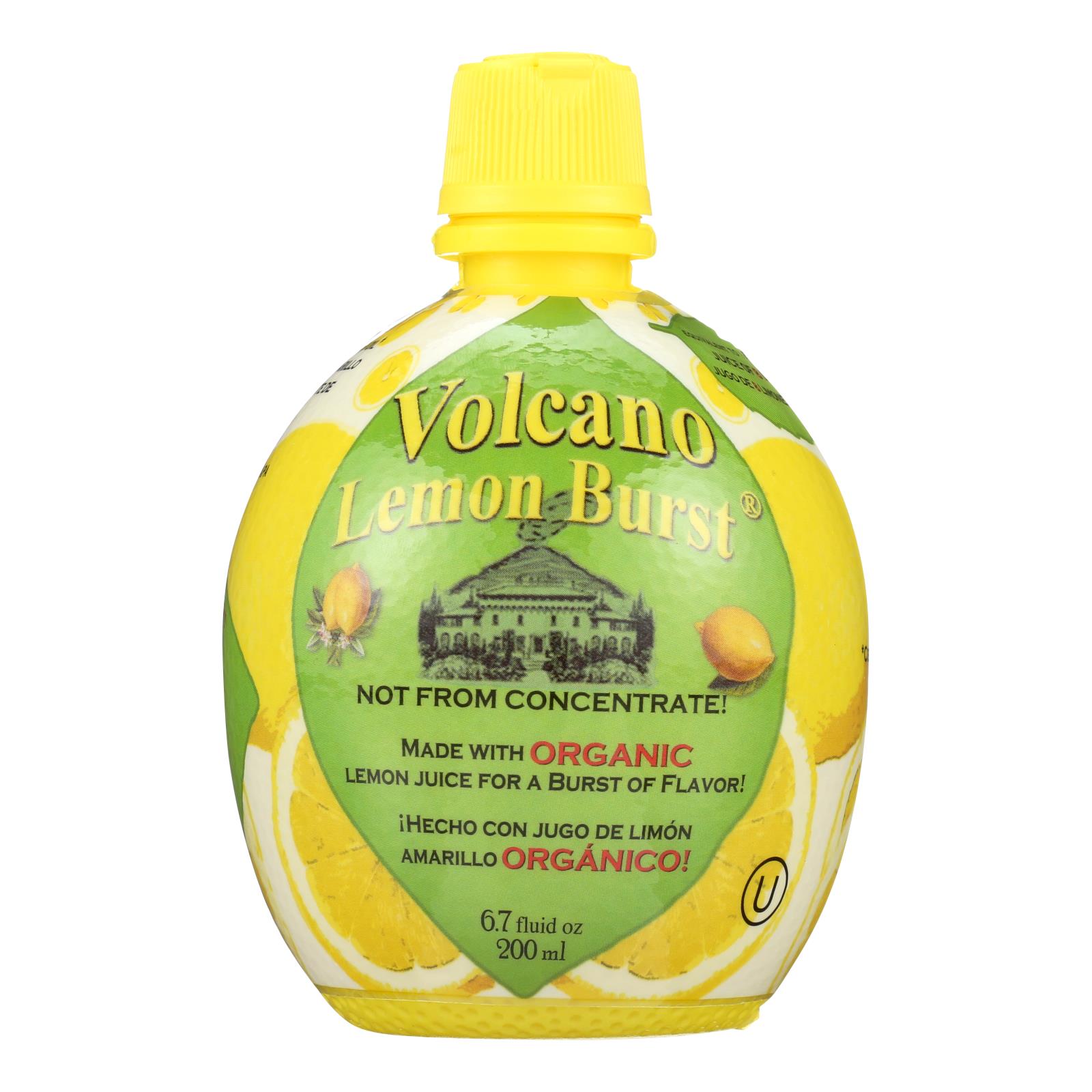 Volcano Lemon Burst Juice - 12개 묶음상품 - 6.7 OZ