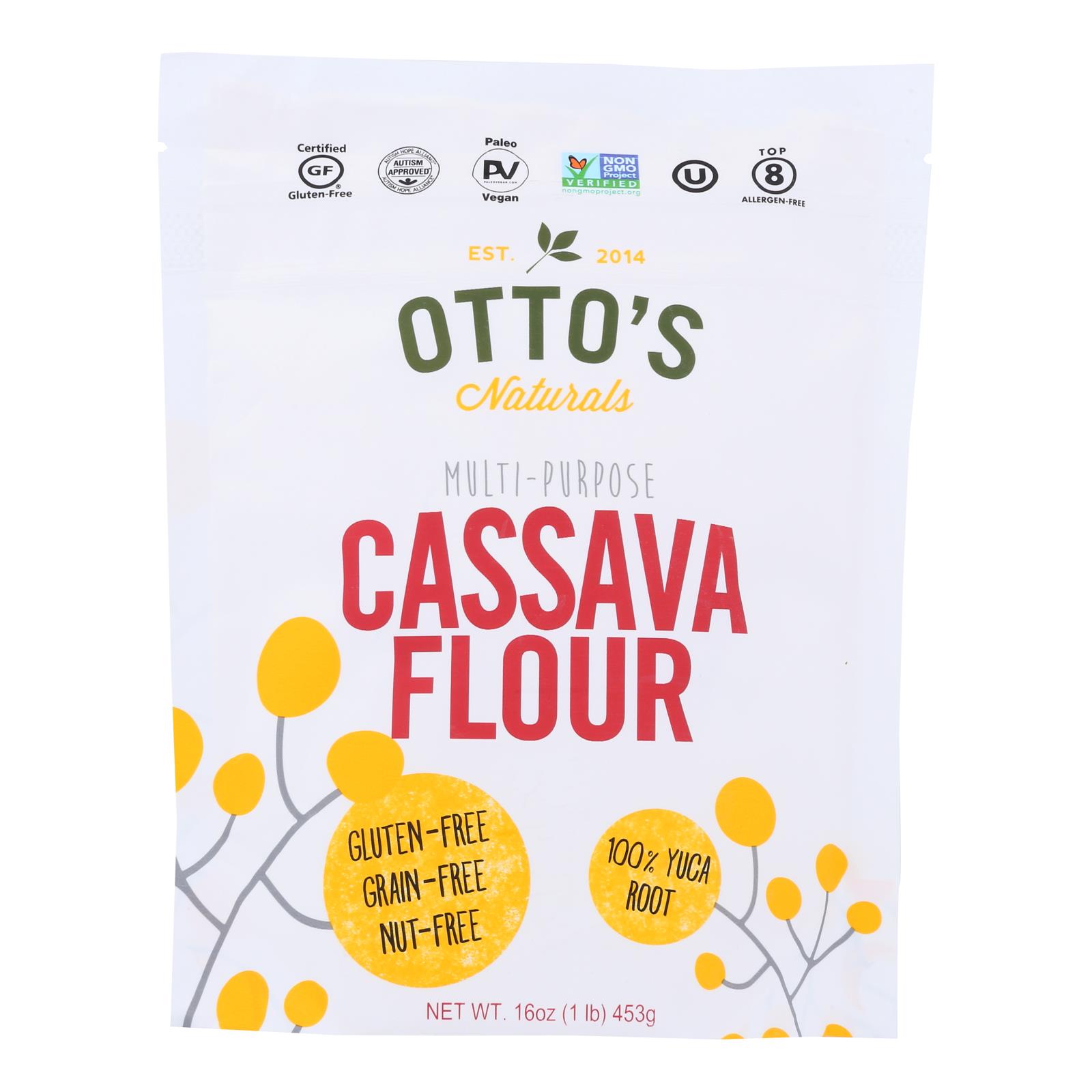 Otto's Naturals - Cassava Flour - 4개 묶음상품 - 1 LB