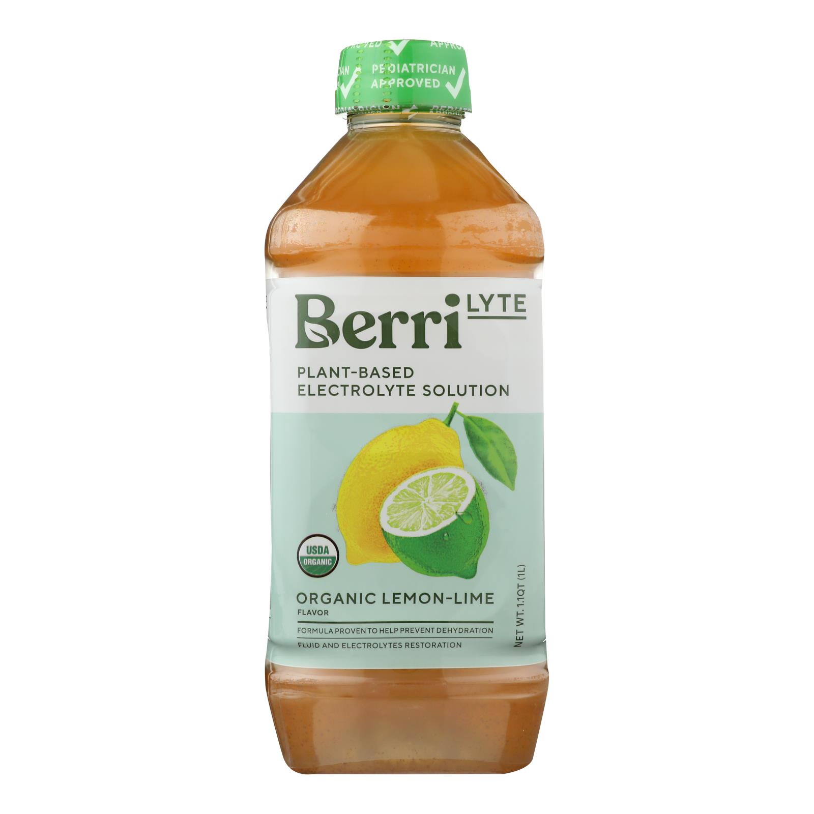 Berri Lyte - Juice Electro Lemon Lime - 6개 묶음상품 - 1 LTR