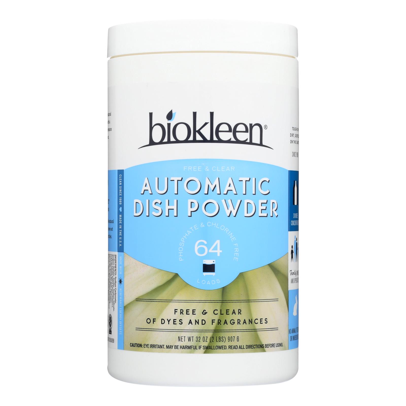 Biokleen - Dish Sp Pwdr Auto Fr/clr - 6개 묶음상품-2 LB