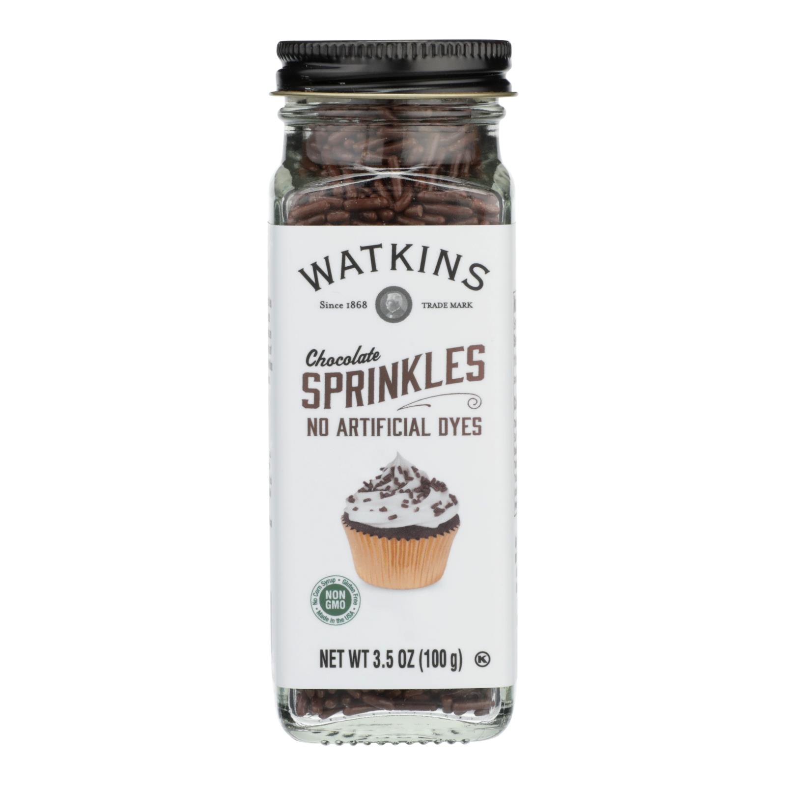 Watkins - Decorating Sprinkle Choc - CS of 3-3.5 OZ