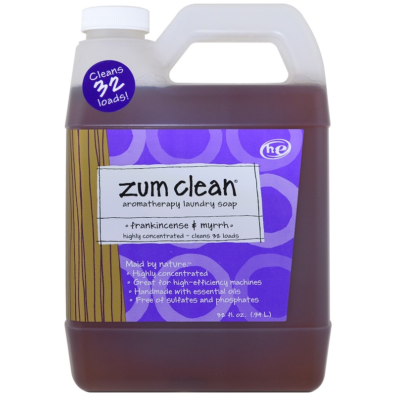 Zum Clean Laundry Soap - Frankincense and Myrrh-32 oz