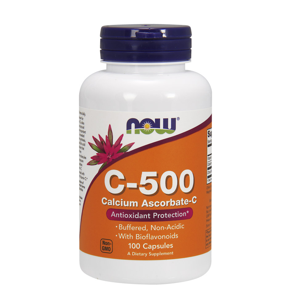 Vitamin C-500 Calcium Ascorbate - 100 Capsules