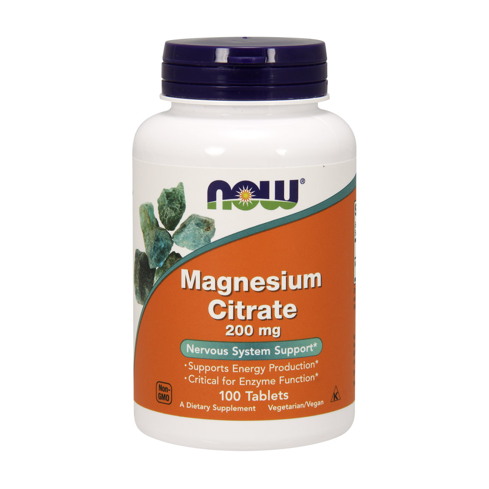 Magnesium Citrate 200 mg - 250 Tablets