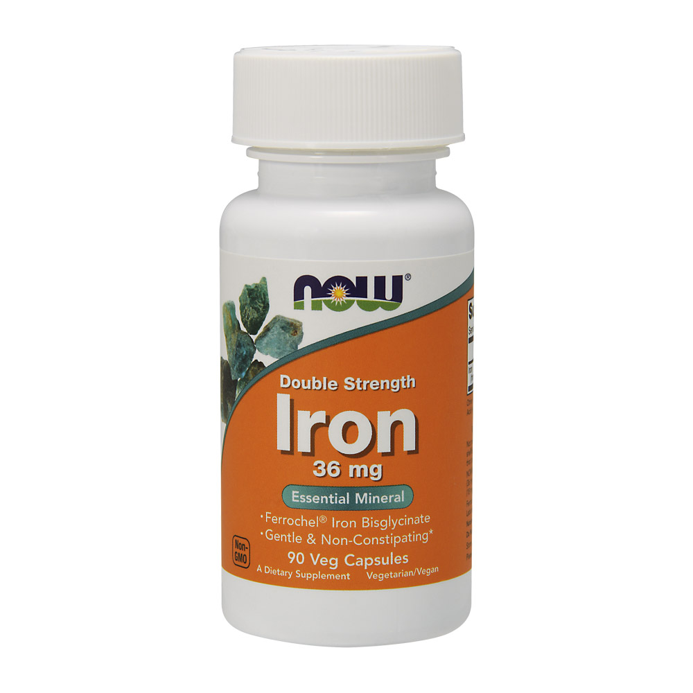Iron 36 mg Double Strength - 90 Veg Capsules