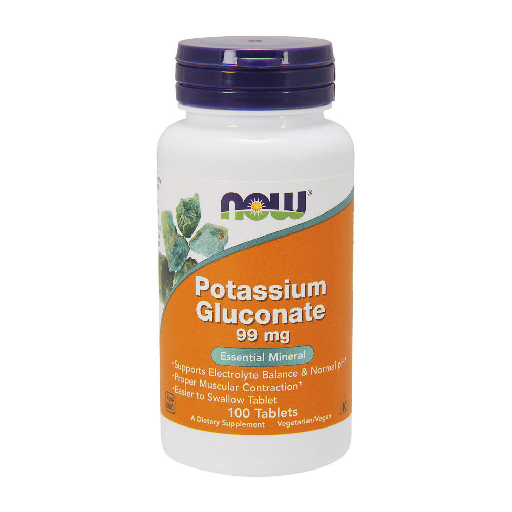 Potassium Gluconate 99 mg Vegetarian - 100 Tablets