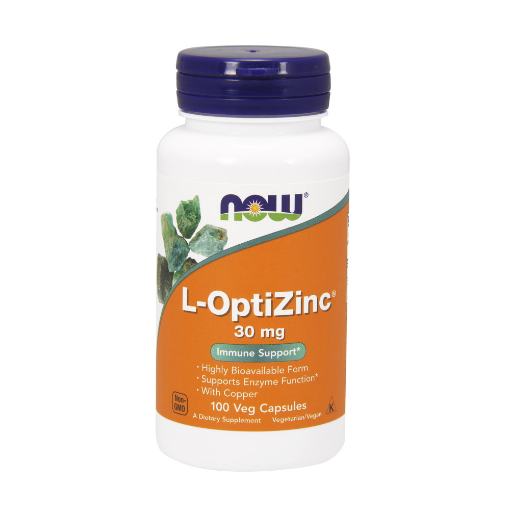 L-OptiZinc® 30 mg - 100 Veg Capsules