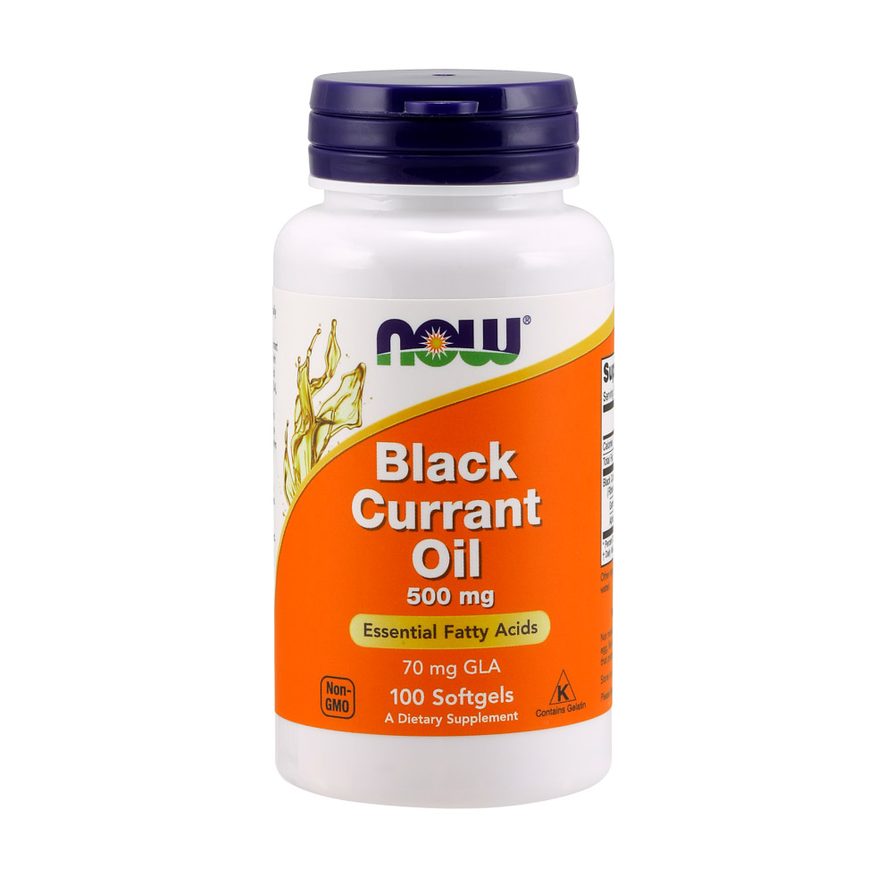 Black Currant Oil 500 mg - 100 Softgels