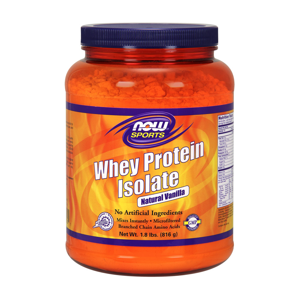 Whey Protein Isolate Natural Vanilla - 1.8 lb