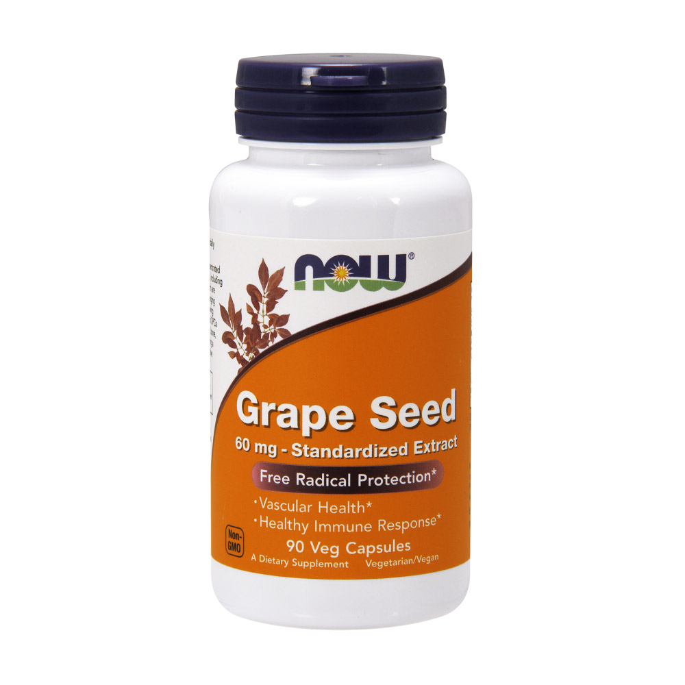 Grape Seed 60 mg - 180 Veg Capsules