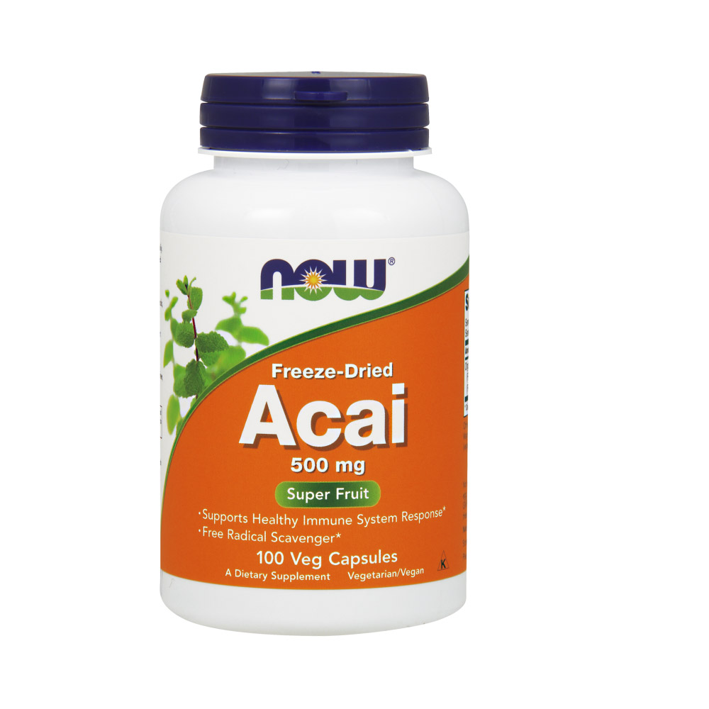 Acai 500 mg - 100 Veg Capsules