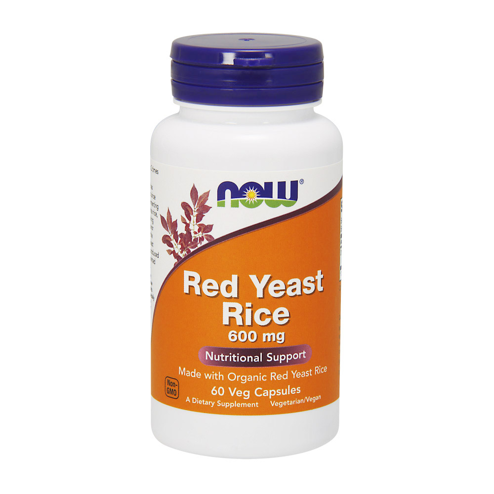 Red Yeast Rice 600 mg - 240 Veg Capsules
