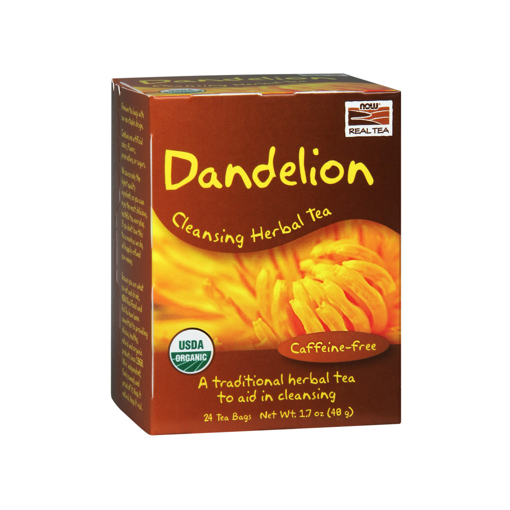 Dandelion Cleansing Herbal Tea, Organic - 24 Tea Bags