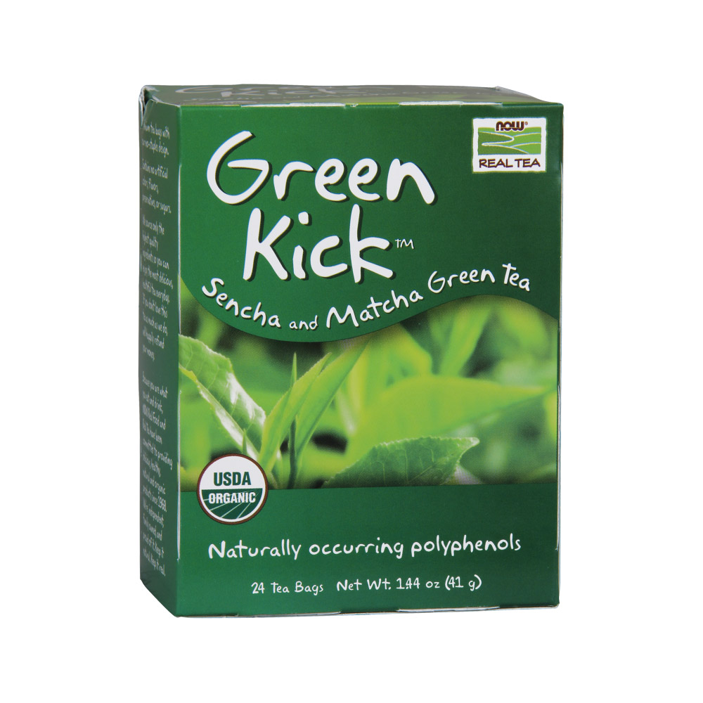 Green Kick™ Tea, Organic - 24 Tea Bags