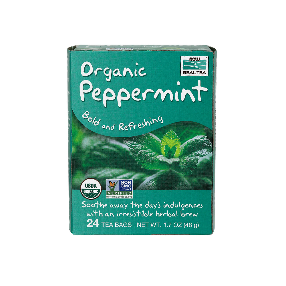 Peppermint Tea, Organic - 24 Tea Bags