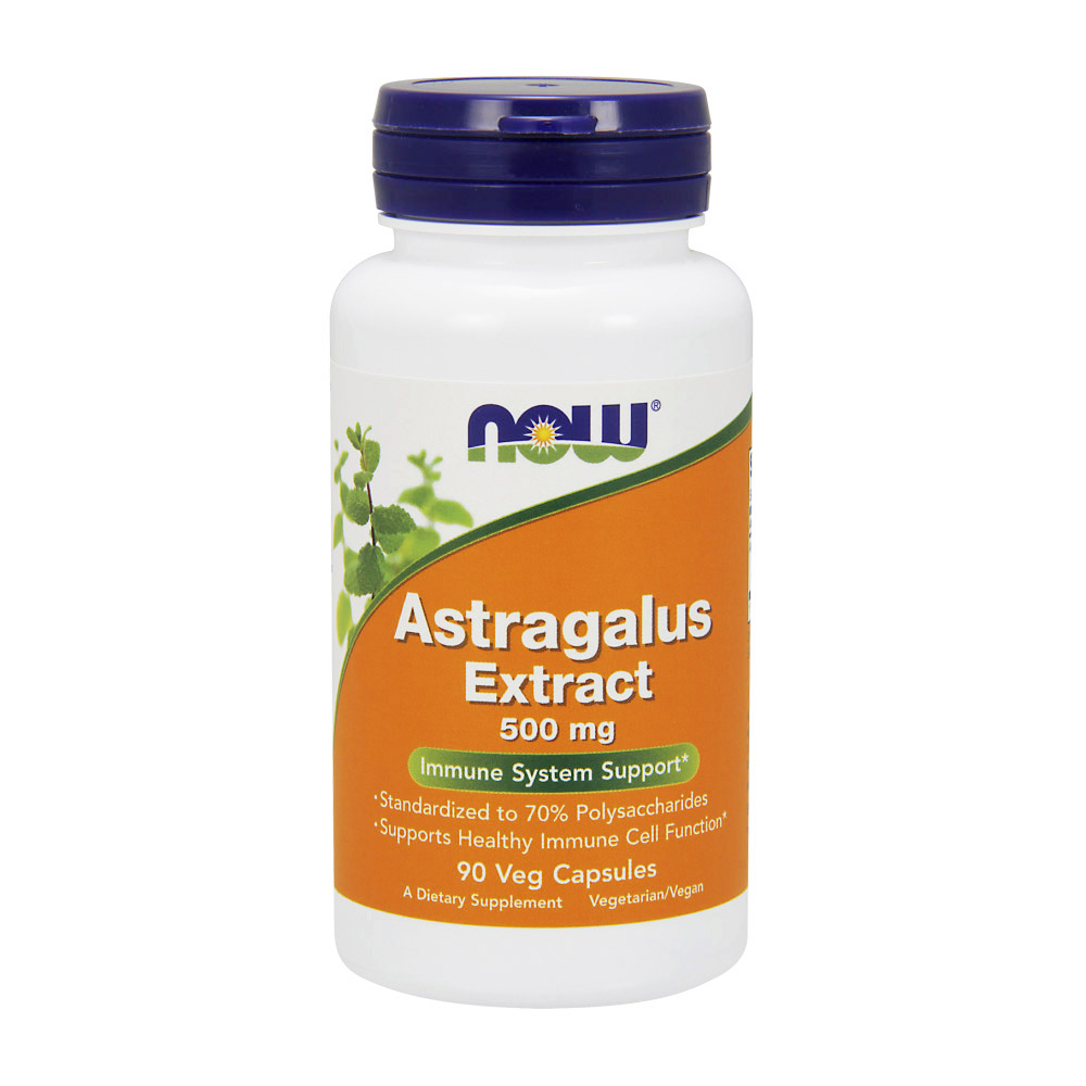 Astragalus Extract 500 mg - 90 Veg Capsules