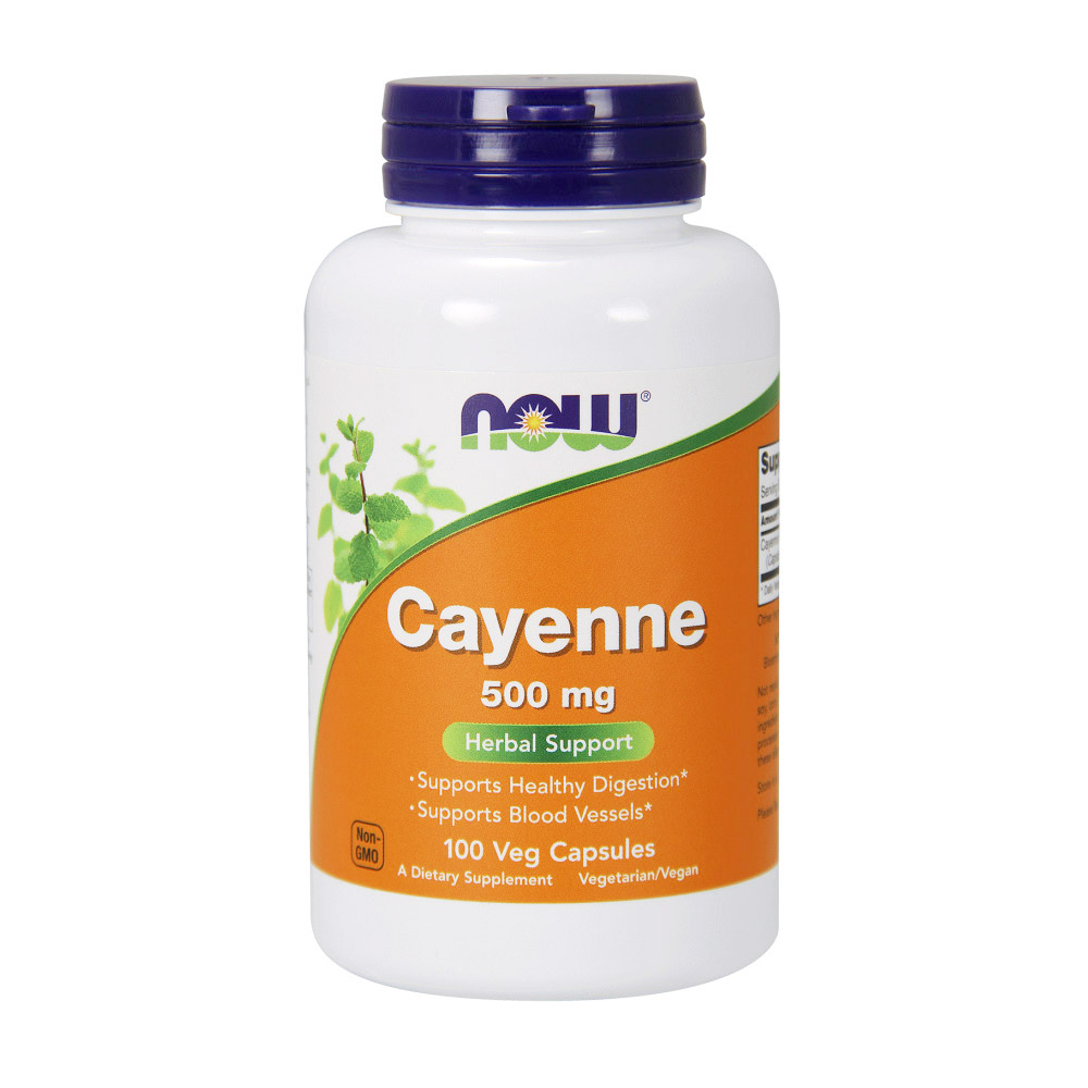 Cayenne 500 mg - 100 Veg Capsules