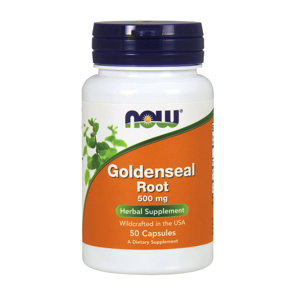 Goldenseal Root 500 mg - 50 Capsules