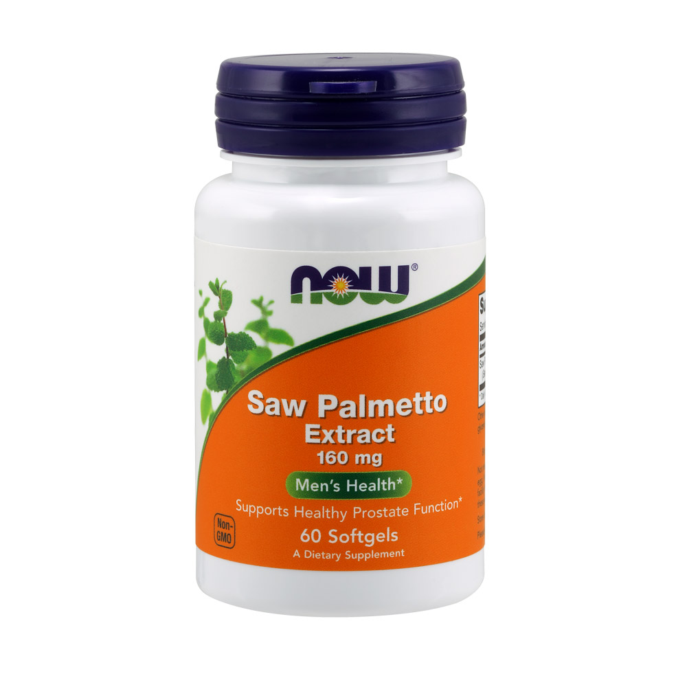 Saw Palmetto Extract 160 mg - 120 Softgels