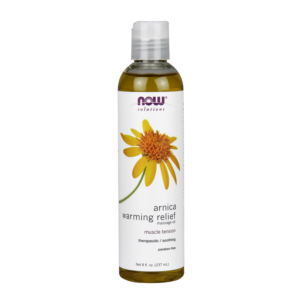 Arnica Warming Relief Massage Oil - 8 oz.