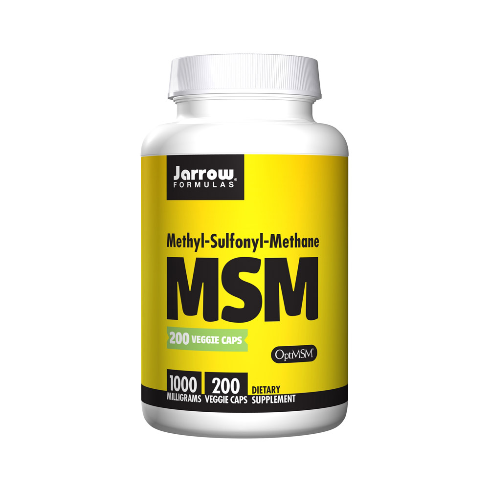 메틸-설포닐-메탄 (MSM), 1,000 mg, 200 베지 캡슐