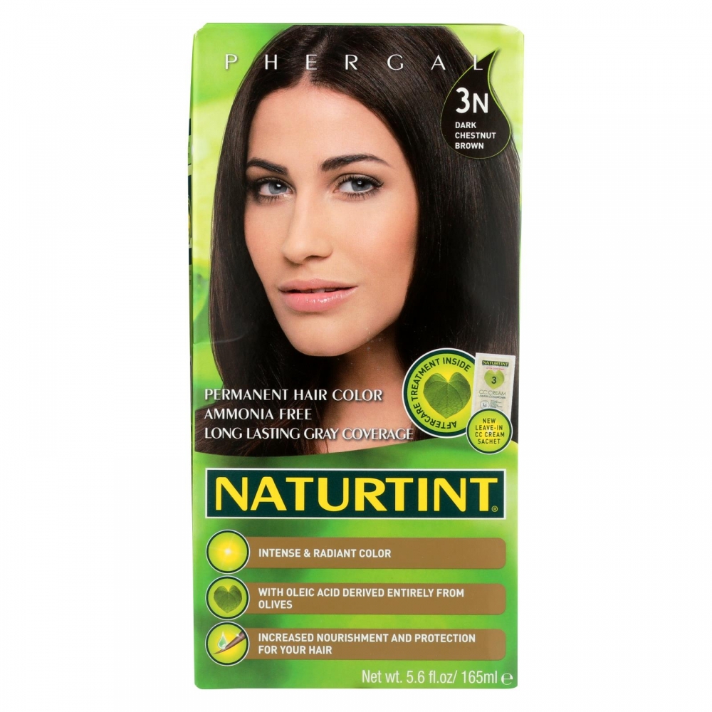 Naturtint Hair Color - Permanent - 3N - Dark Chestnut - 5.28 oz