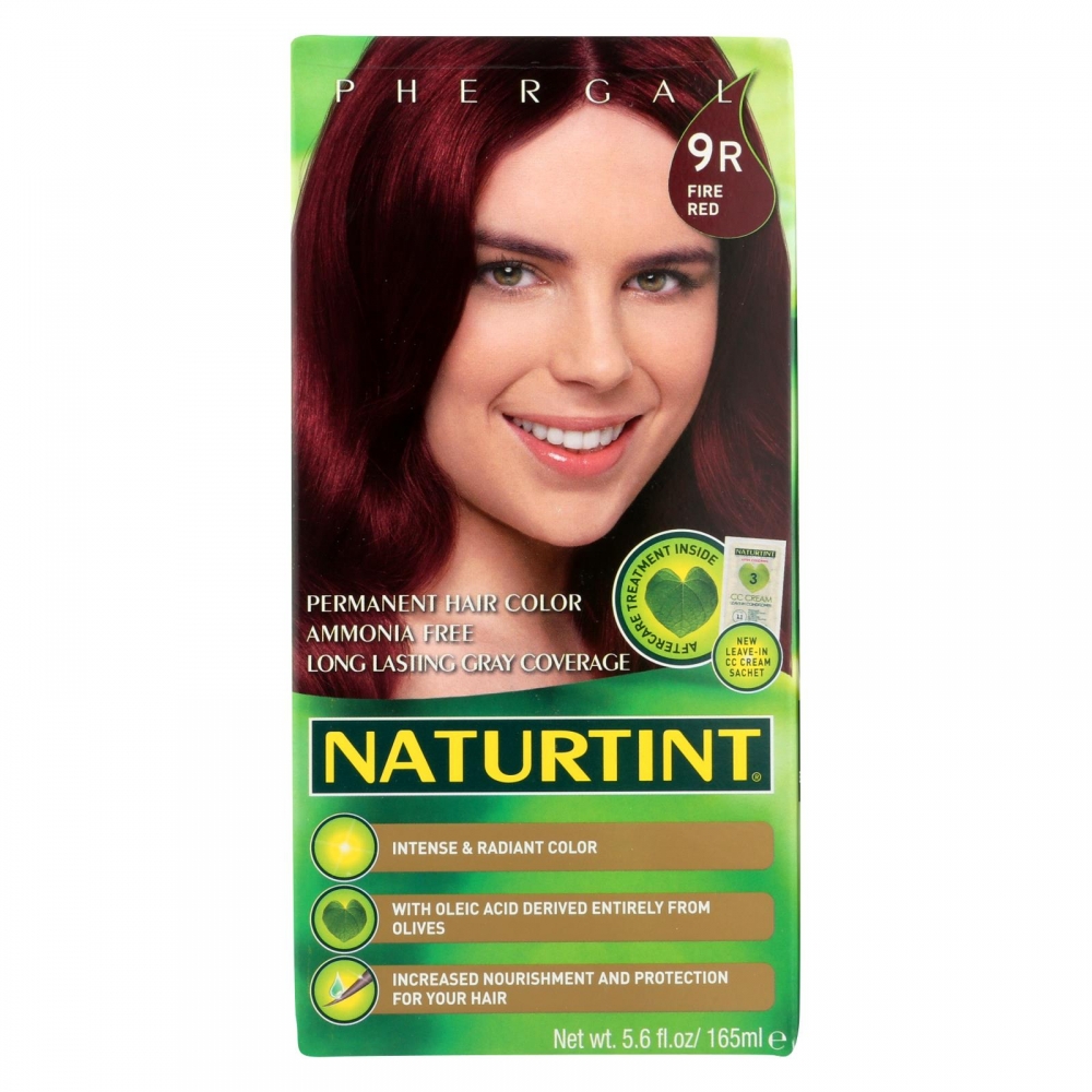 Naturtint Hair Color - Permanent - 9R - Fire Red - 5.28 oz