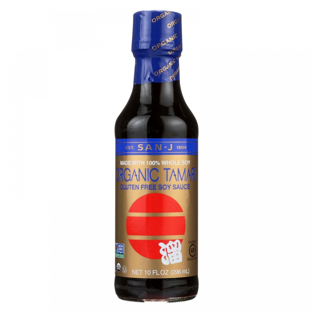 San - J Tamari Soy Sauce - Organic - 6개 묶음상품 - 10 Fl oz.