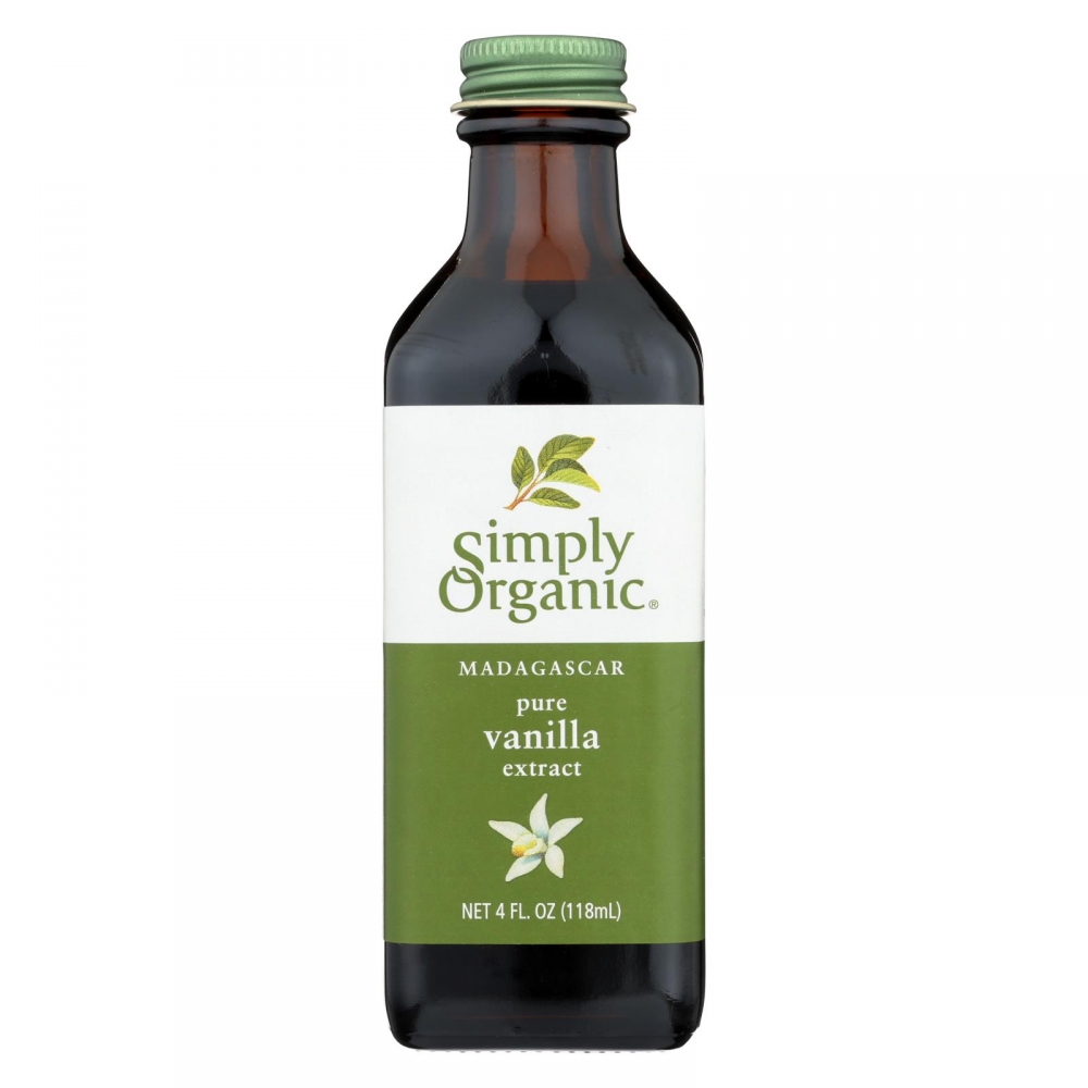Simply Organic Vanilla Extract - Organic - 4 oz