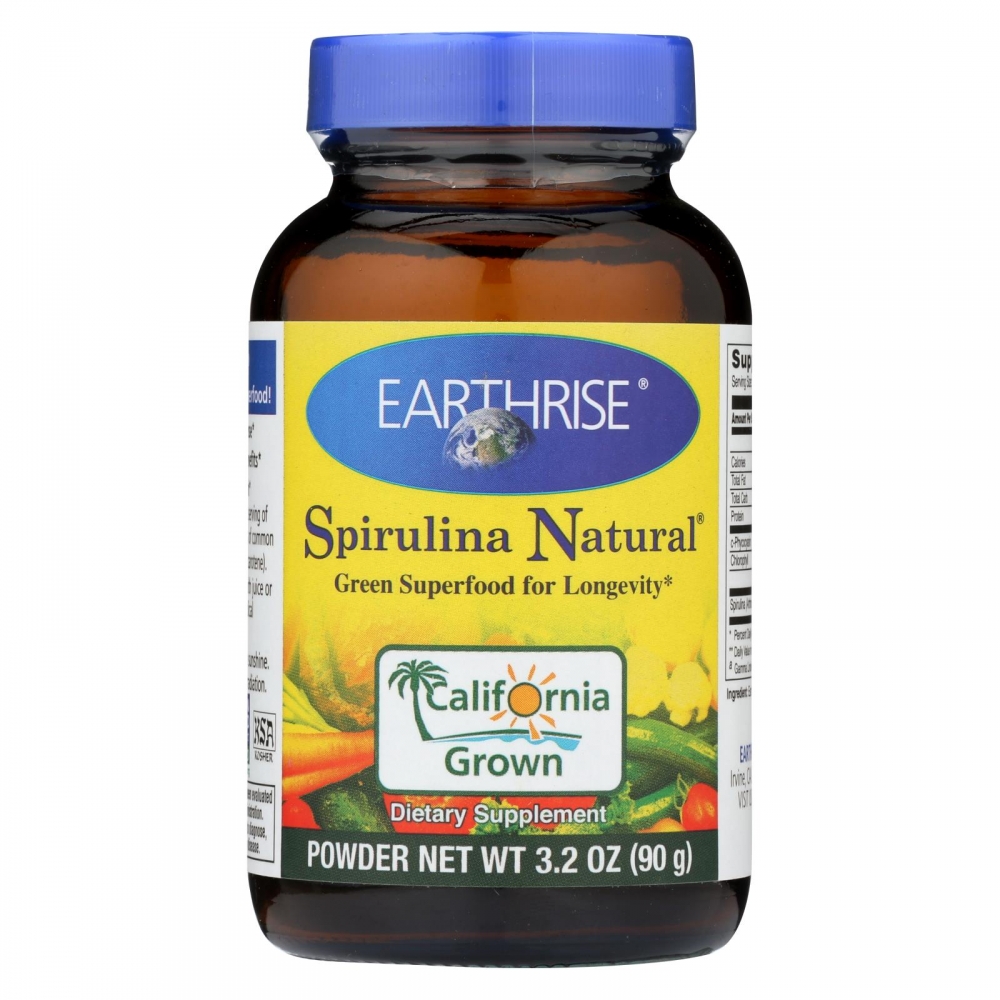 Earthrise Spirulina Natural Powder - 3.2 oz