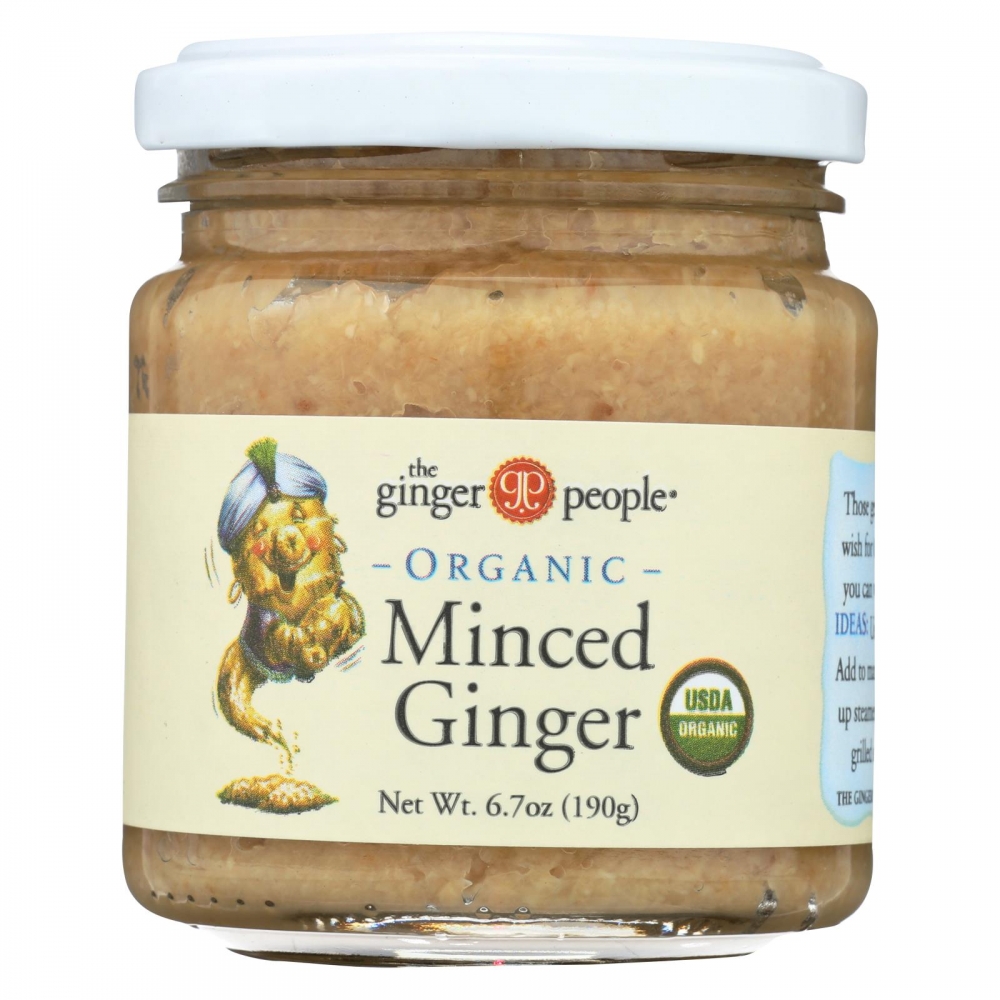 The Ginger People Organic Minced - 12개 묶음상품 - 6.7 oz.
