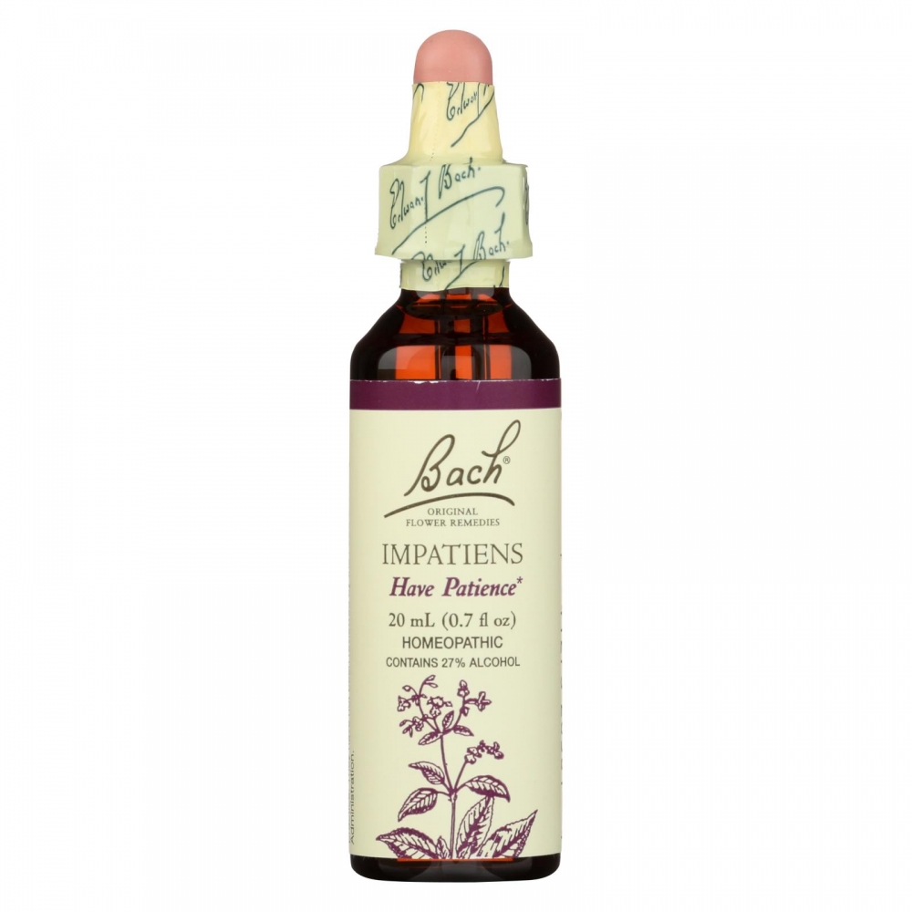 Bach Flower Remedies Essence Impatiens - 0.7 fl oz