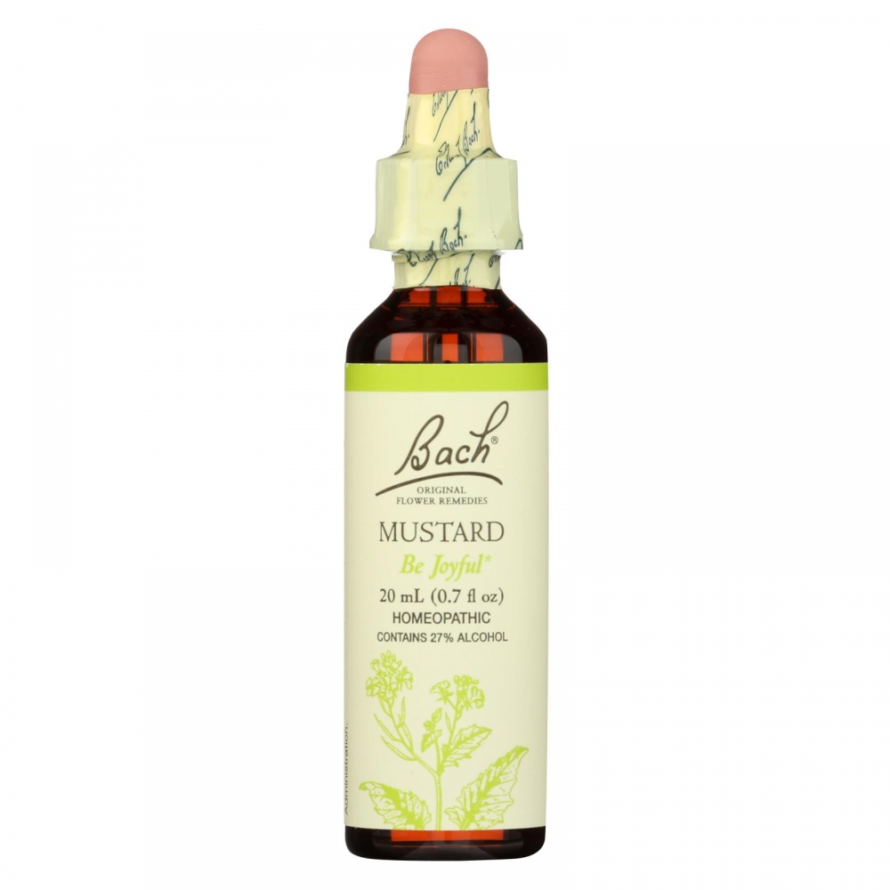 Bach Flower Remedies Essence Mustard - 0.7 fl oz