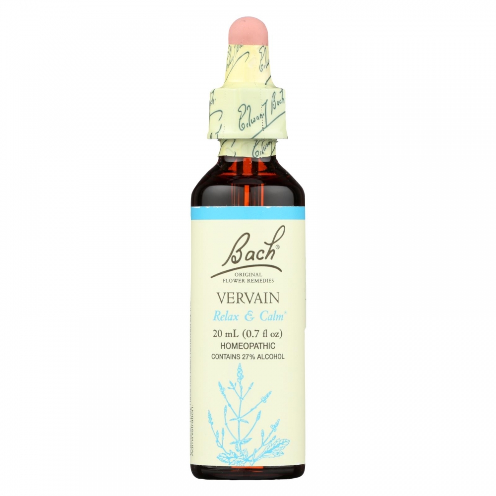 Bach Flower Remedies Essence Vervain - 0.7 fl oz