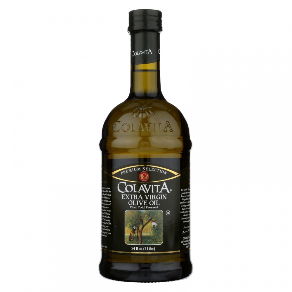 Colavita - Premium Extra Virgin Olive Oil - 6개 묶음상품 - 33.8 Fl oz.