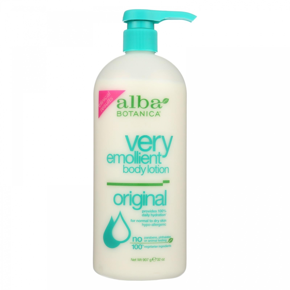 Alba Botanica - Very Emollient Body Lotion - Original - 32 fl oz